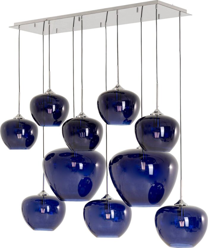 LUSTRĂ SPHERE NIGHT ALBASTRU TEN 160 CM