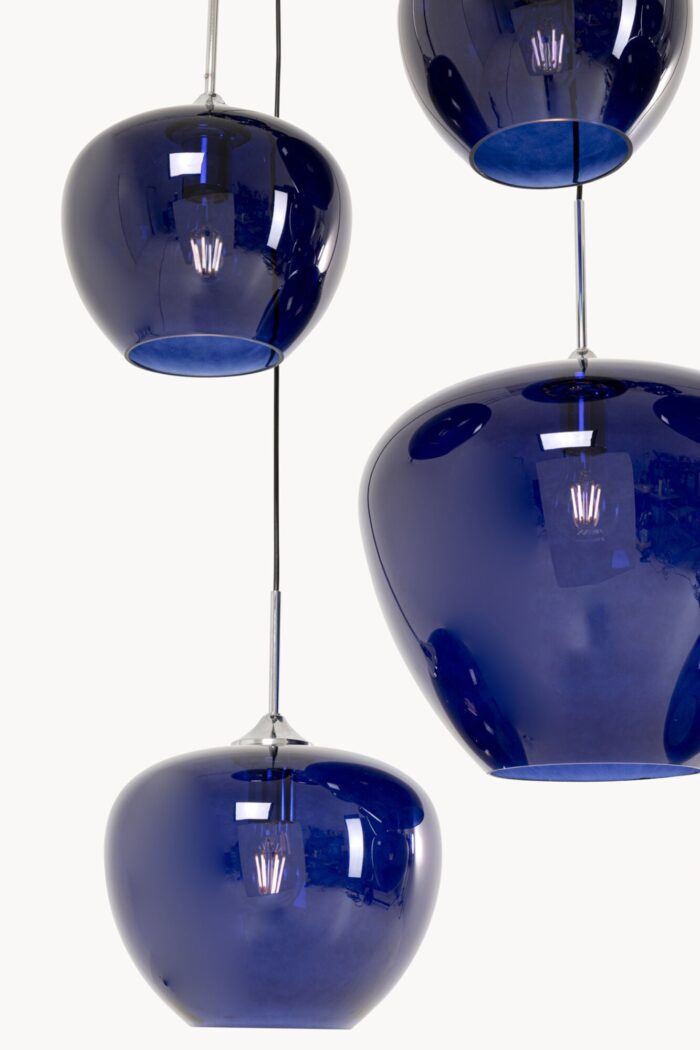LUSTRĂ SPHERE NIGHT ALBASTRU TEN 160 CM