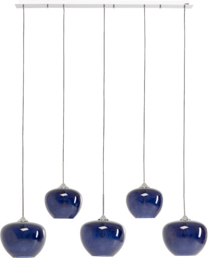 LUSTRĂ SPHERE NIGHT ALBASTRU FIVE 160 CM