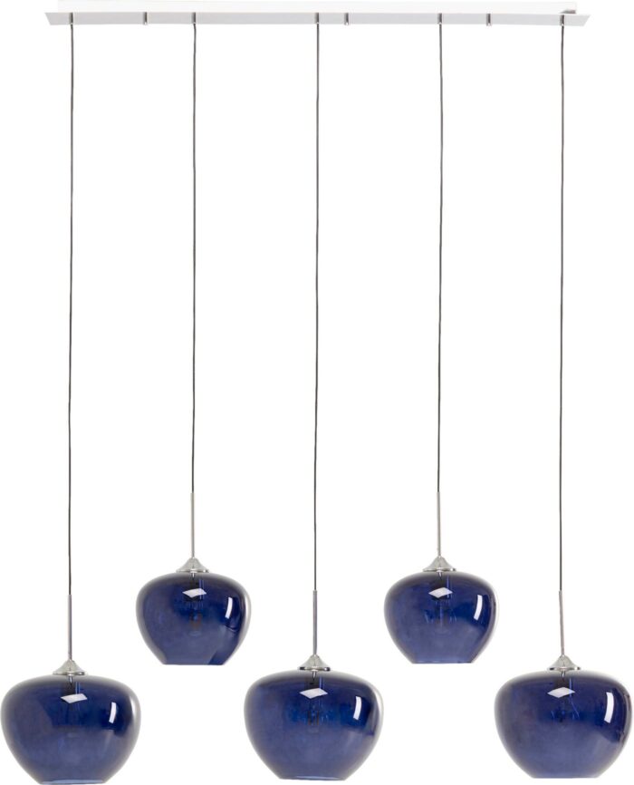 LUSTRĂ SPHERE NIGHT ALBASTRU FIVE 160 CM