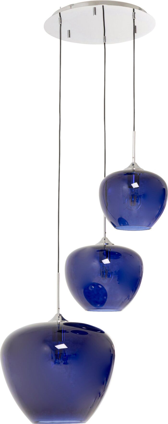 LUSTRĂ SPHERE NIGHT ALBASTRU Ø45CM