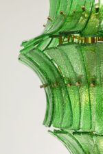LUSTRĂ VENEZIA DOUBLE VERDE Ø53CM