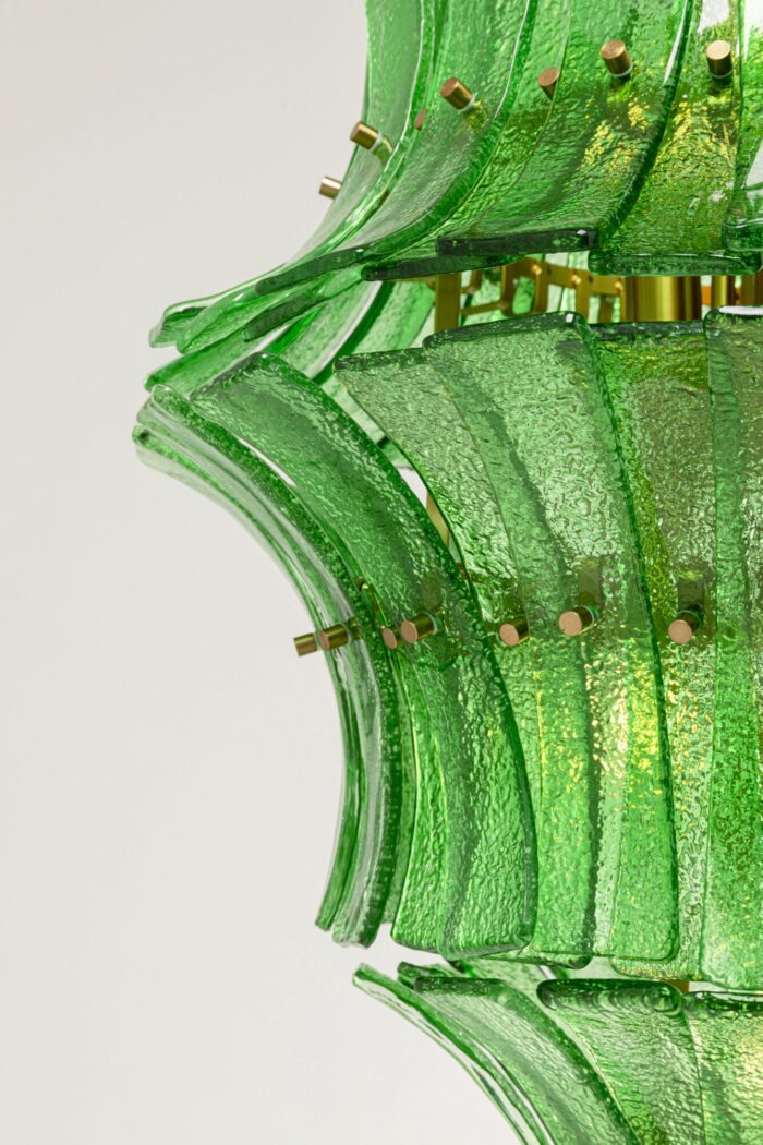LUSTRĂ VENEZIA DOUBLE VERDE Ø53CM