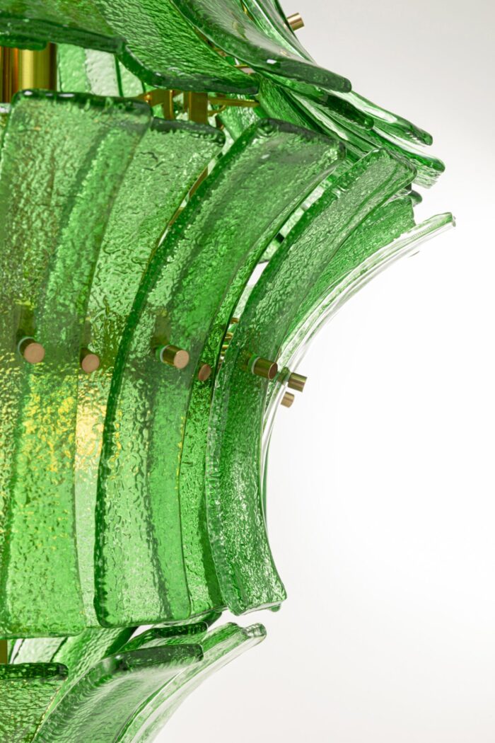LUSTRĂ VENEZIA DOUBLE VERDE Ø53CM