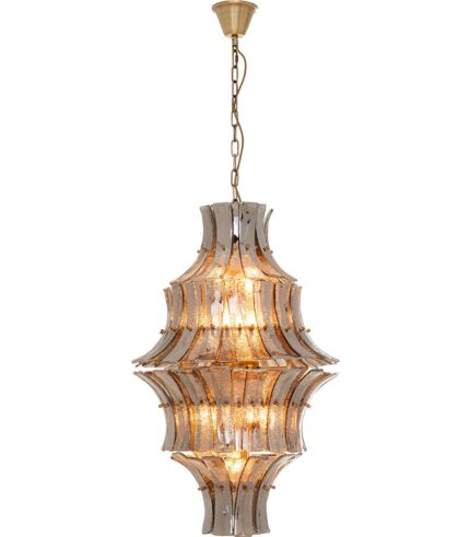 LUSTRĂ VENEZIA DOUBLE SMOKE Ø53CM