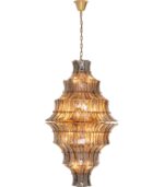 LUSTRĂ VENEZIA DOUBLE SMOKE Ø71CM