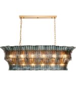 LUSTRĂ VENEZIA ALBASTRU 130CM