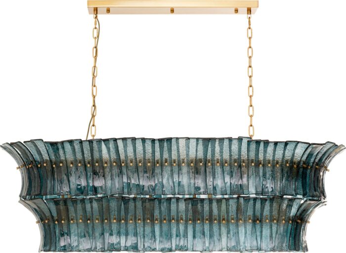 LUSTRĂ VENEZIA ALBASTRU 130CM
