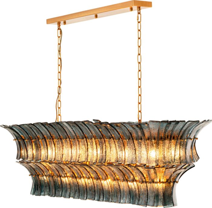 LUSTRĂ VENEZIA ALBASTRU 130CM