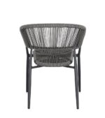 Scaun Algaida Antracit/Gri cu Cotiere