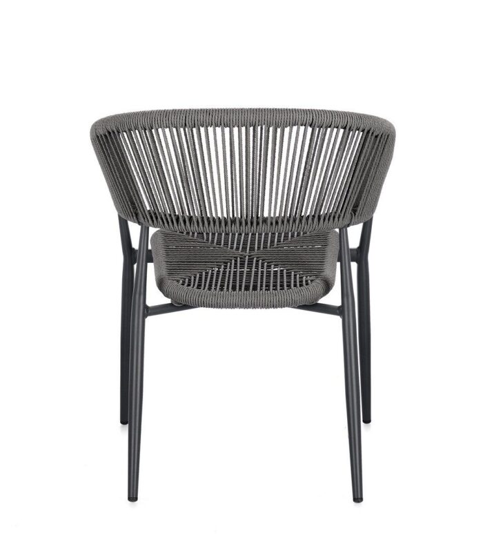 Scaun Algaida Antracit/Gri cu Cotiere