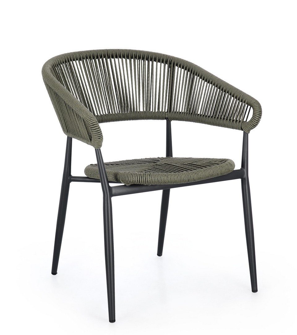 Scaun Algaida Antracit/Verde cu Cotiere Scaun Algaida Antracit/Verde cu Cotiere