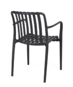 Scaun Billie Negru cu Cotiere