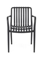 Scaun Billie Negru cu Cotiere