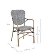 Scaun Cadeira Castel cu Cotiere