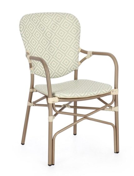 Scaun Cadeira Tiffany cu Cotiere