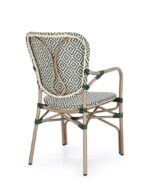 Scaun Cadeira Verde cu Cotiere