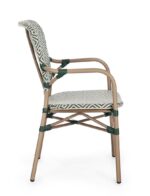 Scaun Cadeira Verde cu Cotiere