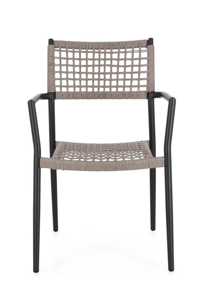 Scaun Caleta Antracit Ja60/Khaki cu Cotiere