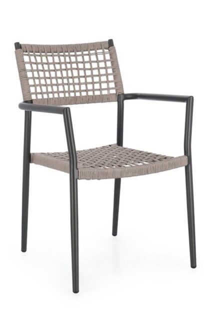 Scaun Caleta Antracit Ja60/Khaki cu Cotiere