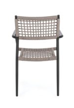 Scaun Caleta Antracit Ja60/Khaki cu Cotiere