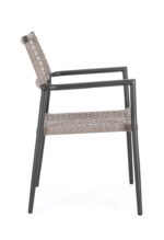 Scaun Caleta Antracit Ja60/Khaki cu Cotiere