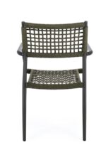 Scaun Caleta Antracit/Verde cu Cotiere