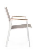 Scaun Cameron Alb Gk50 cu Cotiere