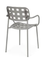 Scaun Clover Gri cu Cotiere