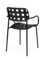 Scaun Clover Negru cu Cotiere
