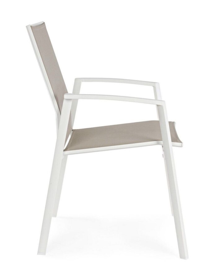 Scaun Cruise Alb Gk50 cu Cotiere