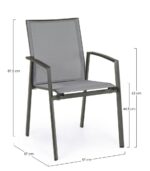 Scaun Cruise Antracit Gk52 cu Cotiere