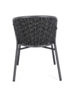 Scaun Harlow Antracit Qs22/Graphite cu Pernă