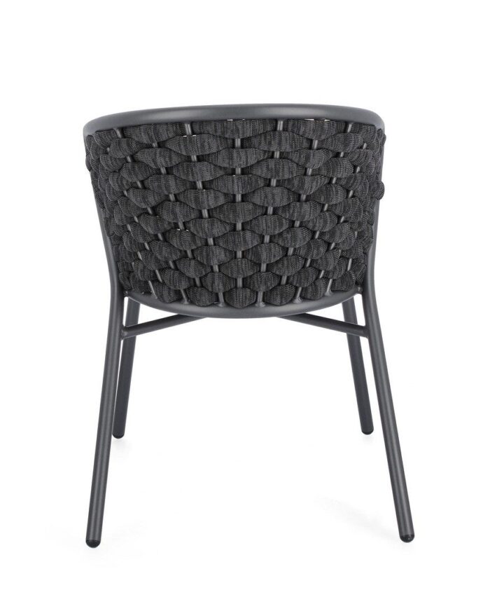 Scaun Harlow Antracit Qs22/Graphite cu Pernă