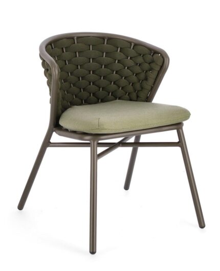 Scaun Harlow Oliv Qs24 cu Pernă