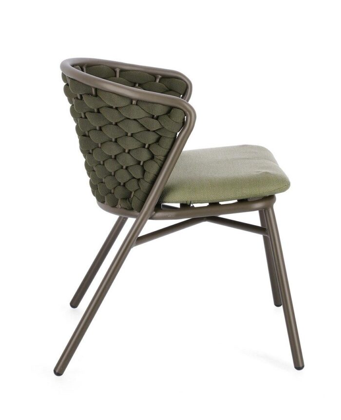 Scaun Harlow Oliv Qs24 cu Pernă