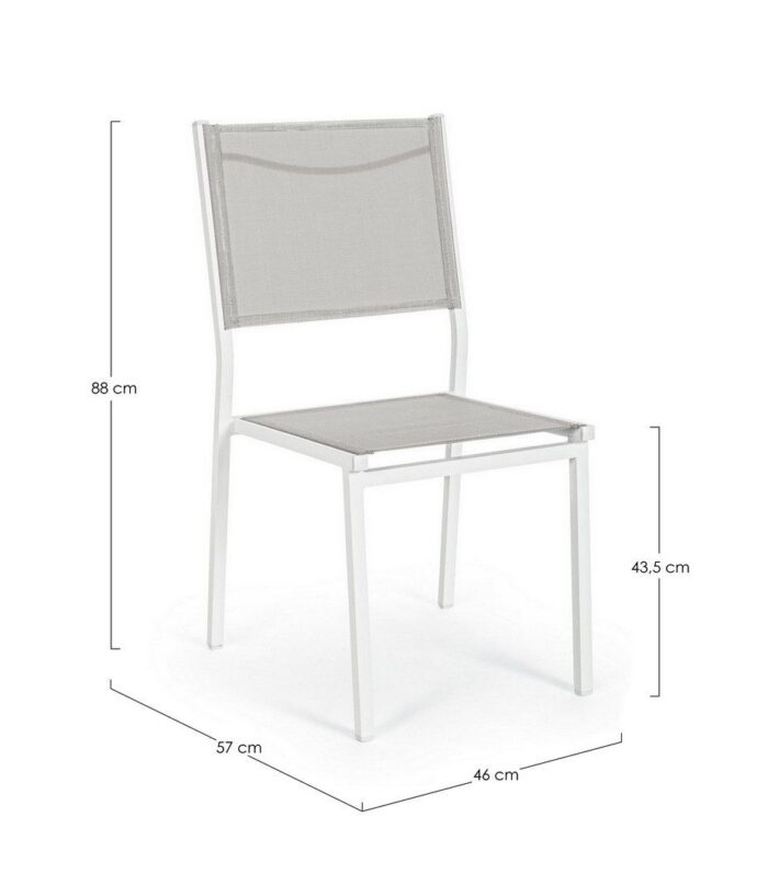 Scaun Hilde Alb Cloud Ld30