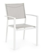 Scaun Hilde Alb Cloud Ld30 cu Cotiere