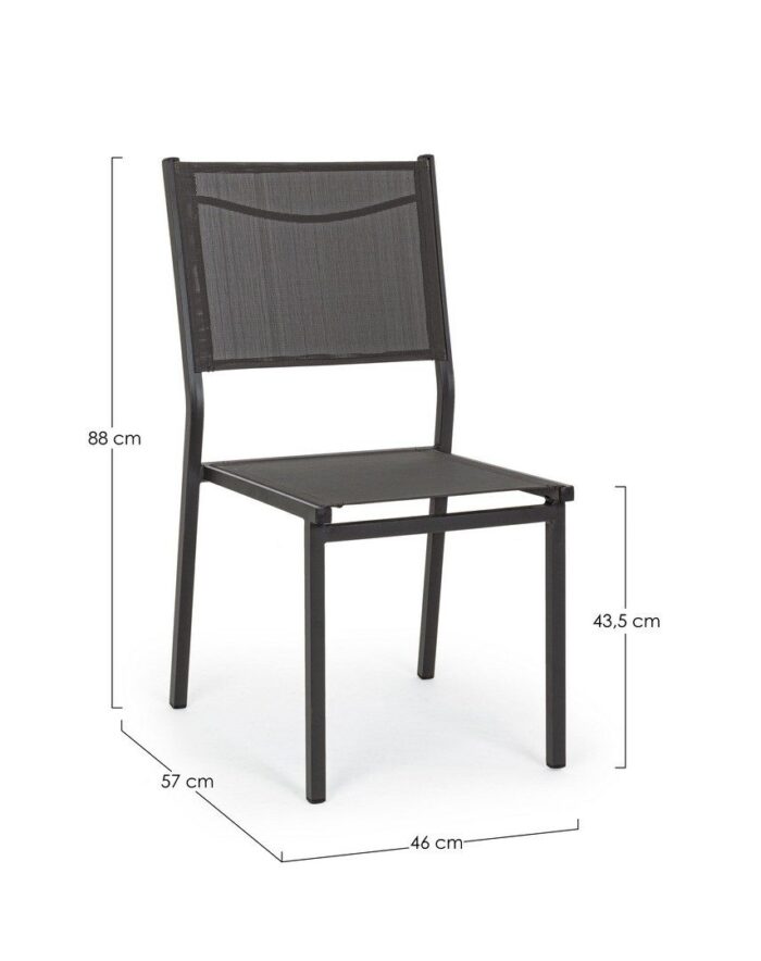 Scaun Hilde Antracit Lh32