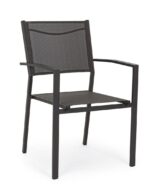 Scaun Hilde Antracit Lh32 cu Cotiere