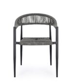 Scaun Jandia Antracit Sa26/Grigio cu Cotiere