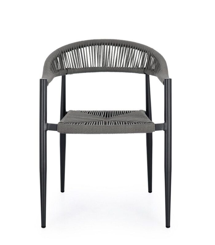 Scaun Jandia Antracit Sa26/Grigio cu Cotiere