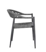 Scaun Jandia Antracit Sa26/Grigio cu Cotiere