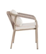 Scaun Kalimera Timber cu Cotiere cu Pernă