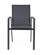 Scaun Krion Antracit Jx55 cu Cotiere
