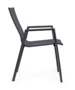 Scaun Krion Antracit Jx55 cu Cotiere
