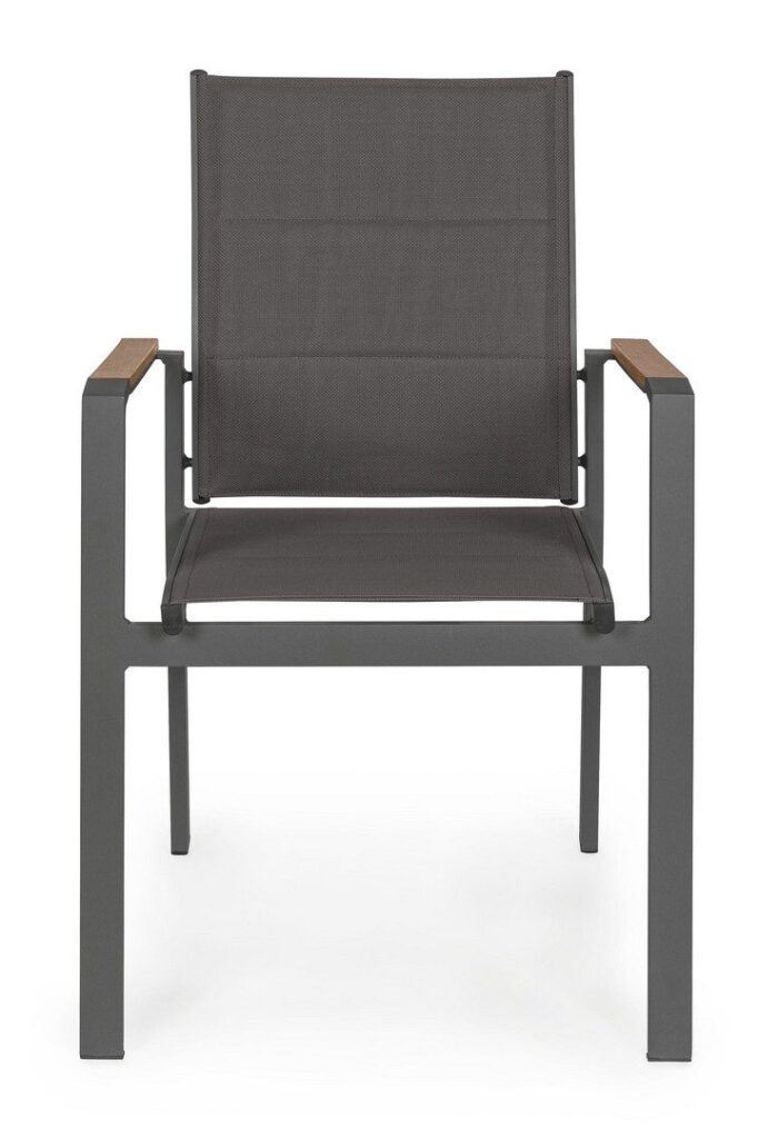 Scaun Kubik Antracit Sj61 cu Cotiere