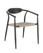 Scaun Linares Antracit Ja60 cu Cotiere