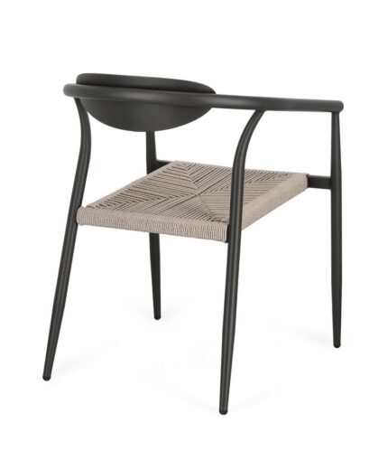 Scaun Linares Antracit Ja60 cu Cotiere