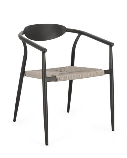 Scaun Linares Antracit Ja60 cu Cotiere